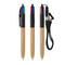 BIC® 4 Colours® Wood Style with Lanyard