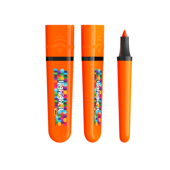 BIC® Highlighter Flat Textmarker