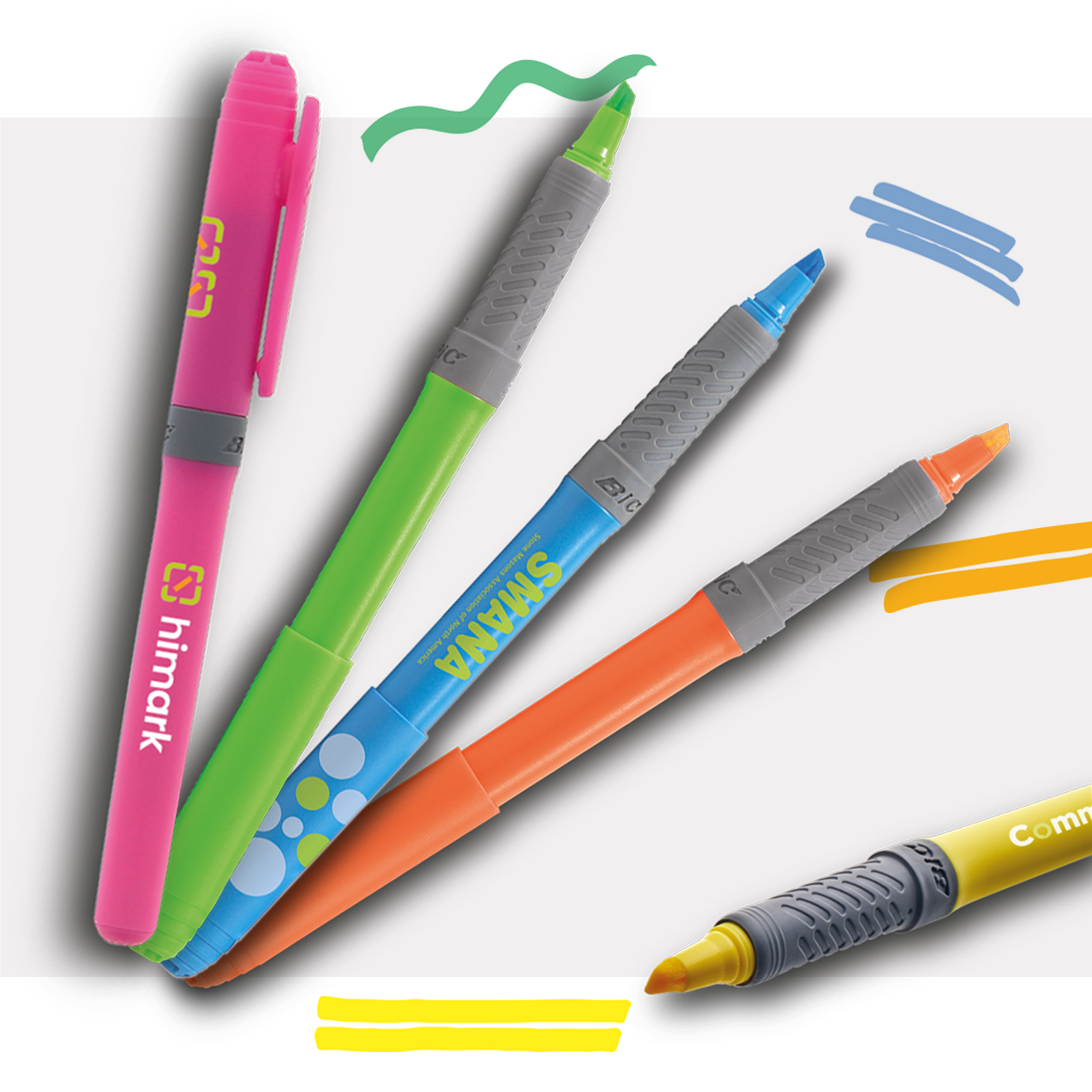 BIC® Brite Liner® Grip Textmarker