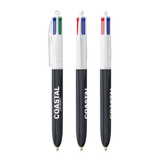 BIC® 4 Farben Wood Style