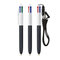 BIC® 4 Farben Wood Style mit Lanyard