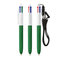 BIC® 4 Farben Wood Style mit Lanyard
