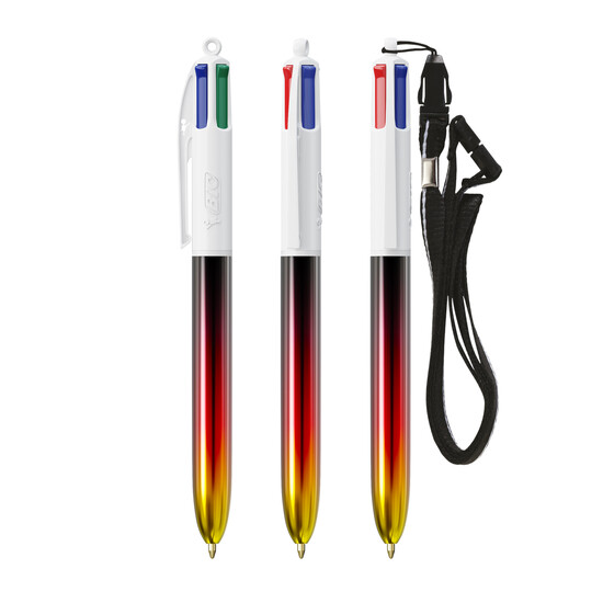BIC® 4 Colours® Flaggen Kollektion + Schlüsselband