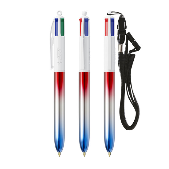 BIC® 4 Colours® Flaggen Kollektion + Schlüsselband