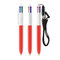 BIC® 4 Colours Kugelschreiber mit Umhängeband