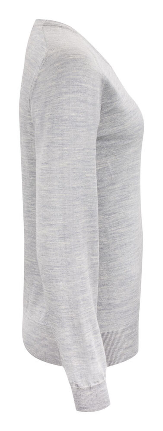 Merino V Strickpullover Damen