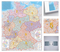 Deutschland Postleitzahlenkarte Pinnkarte